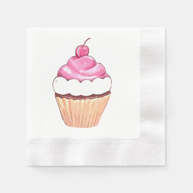 Cupcake Napkins Serviette (Vorderseite)