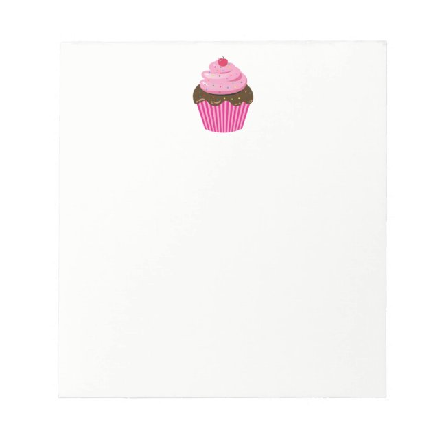 Cupcake Notizblock (Vorderseite)