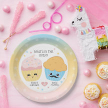 Cupcake oder Stud Muffin Gender Reveal