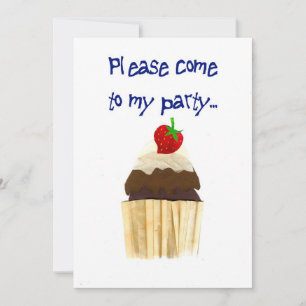 Cupcake Party Einladung