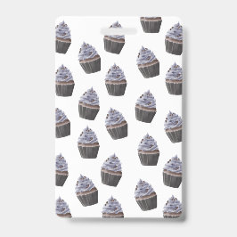 Cupcake Pattern Ausweis