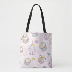 Cupcake Pattern Tasche