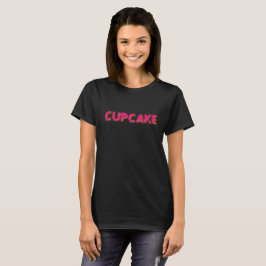 Cupcake Personalisierte Ehefrau Freundin Spitzname T-Shirt