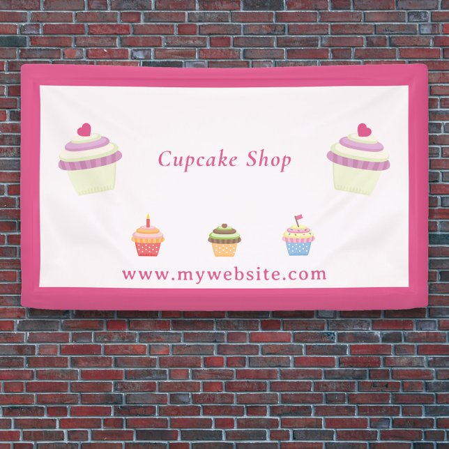 Cupcake Pink Banner (Cupcake Pink Banner )