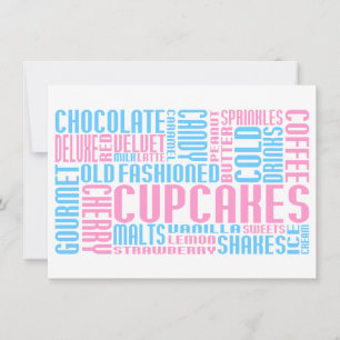 Cupcake Plaudereien Einladung