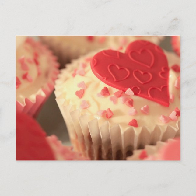Cupcake Postkarte (Vorderseite)