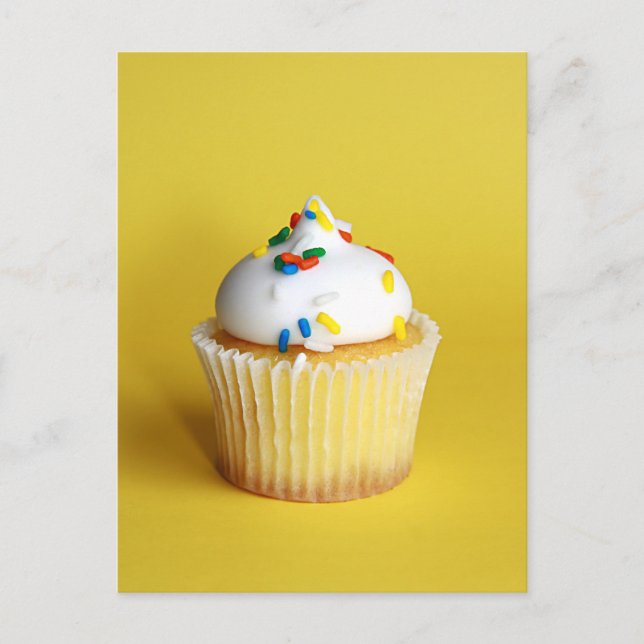 Cupcake Postkarte (Vorderseite)