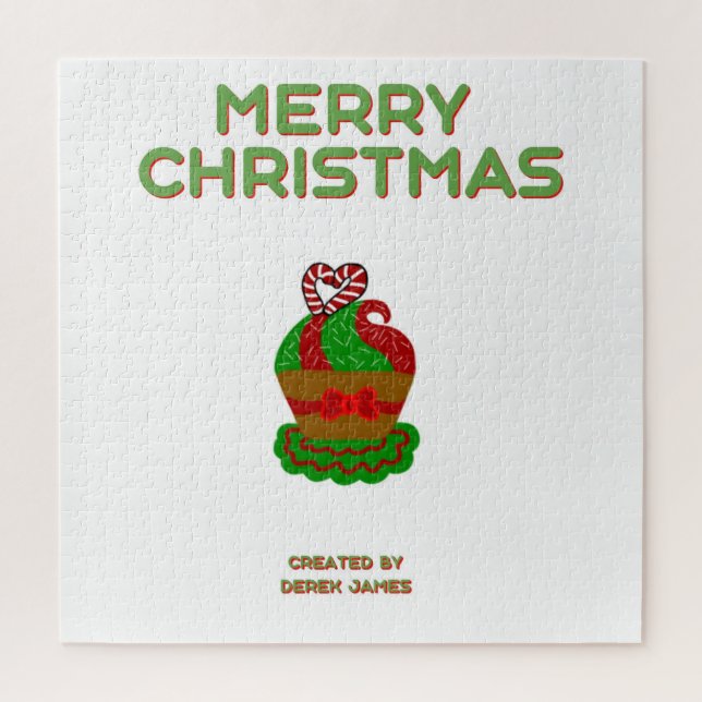 Cupcake Puzzle (50,8 cm x 50,8 cm) (Vertikal)