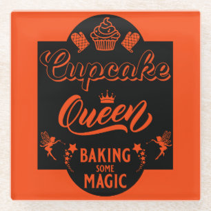 Cupcake Queen Glasuntersetzer
