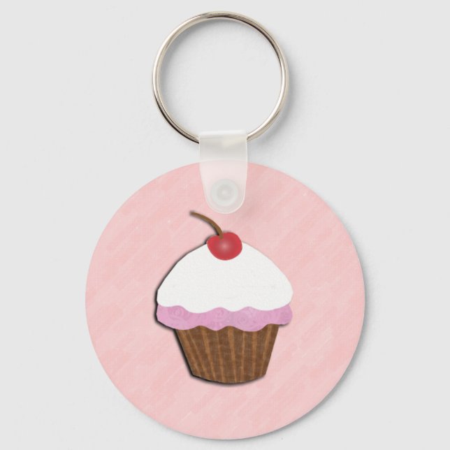 Cupcake Schlüsselanhänger (Vorderseite)