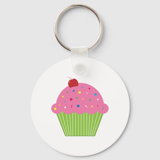 Cupcake Schlüsselanhänger (Vorderseite)