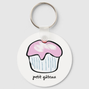 Cupcake-Schlüsselanhänger Schlüsselanhänger