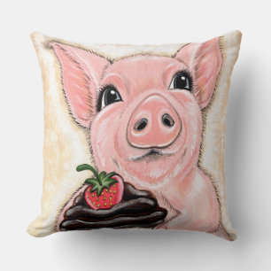 Cupcake-Schwein-Wurfkissen Kissen
