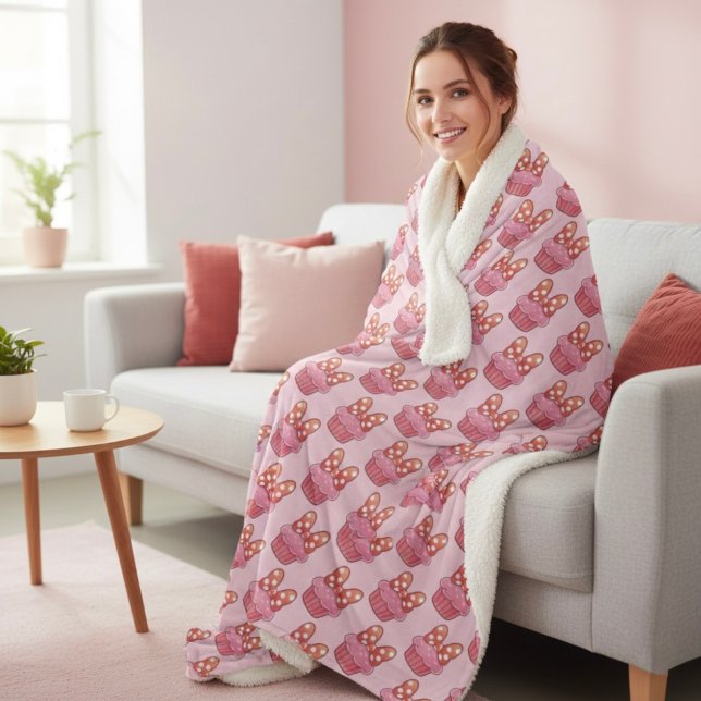Cupcake Sherpa Decke Sherpadecke (Von Creator hochgeladen)