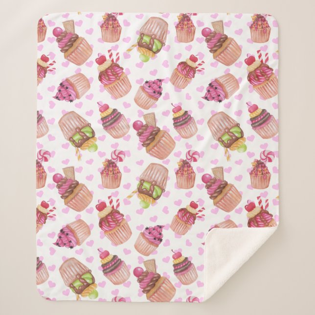 Cupcake Sherpadecke (Vorderseite)