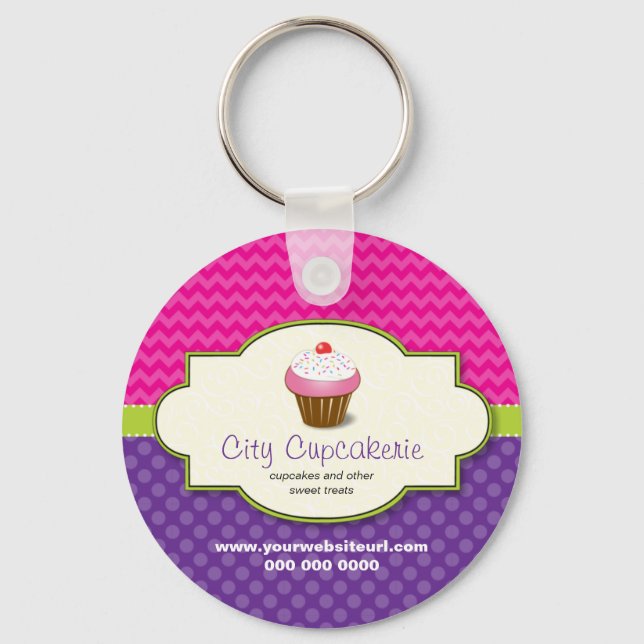 Cupcake Shop Schlüsselanhänger (Vorderseite)