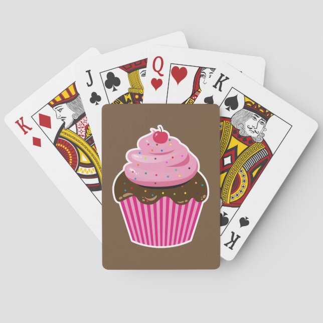 Cupcake Spielkarten (Rückseite)