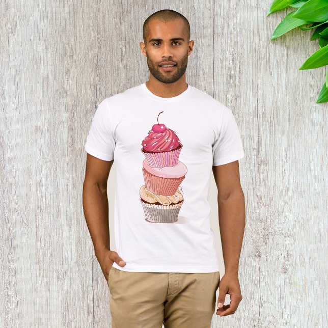 Cupcake-Stack Herren T-Shirt (Von Creator hochgeladen)