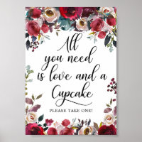 Cupcake Stand Sign Brautparty Party