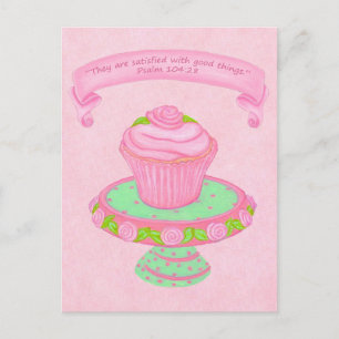 Cupcake Stand ~ Skripte 2 Postkarte