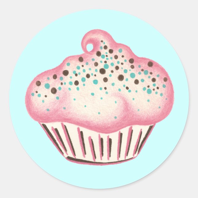 Cupcake Sticker (Vorderseite)
