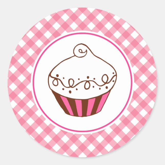 Cupcake Stickers (Vorderseite)