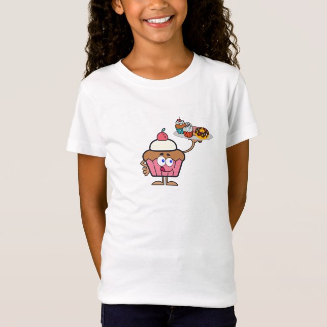 Cupcake Süßigkeiten Ihr Tag T-Shirt (Vorderseite)