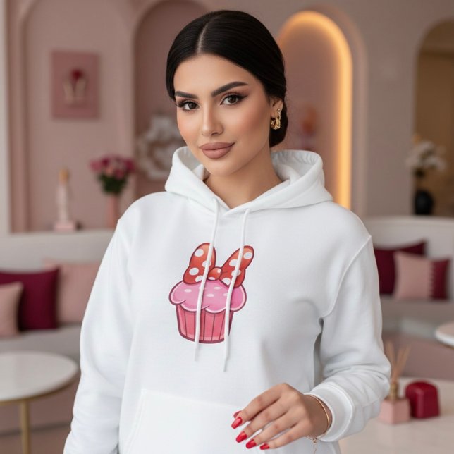 Cupcake-Sweatshirt Hoodie (Von Creator hochgeladen)
