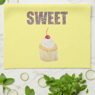 Cupcake Sweet Sprinkings Serviette de cuisine
