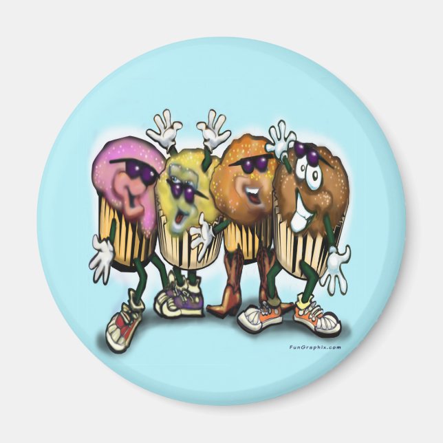 CupCake Tance Magnet (Vorne)