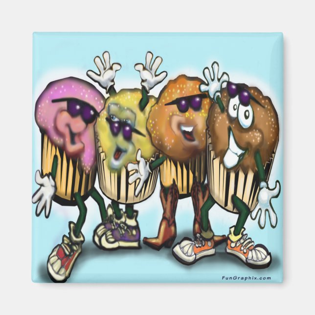 CupCake Tance Magnet (Vorne)