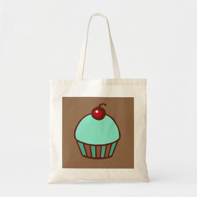 Cupcake-Taschentuch Tragetasche (Vorne)