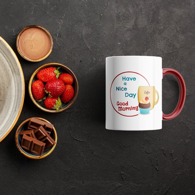 Cupcake Tasse (Custom cherry cupcake Coffee Mug
)