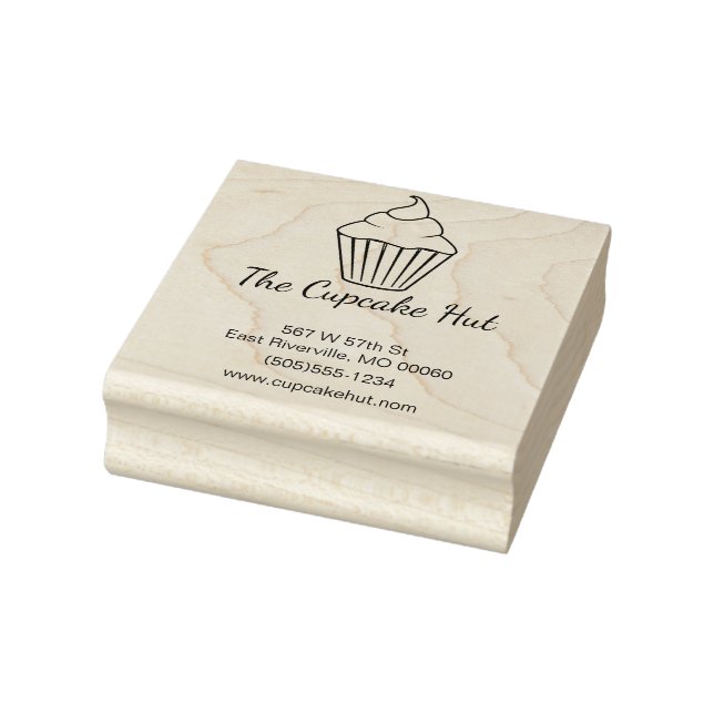Cupcake Themed Business-Briefmarke Gummistempel (Stempel)
