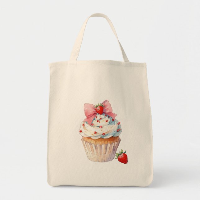 Cupcake  tragetasche (Vorne)