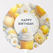 Cupcake- und Ballonparty-Ballon