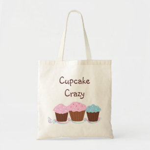 Cupcake Verrückt Tragetasche