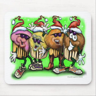 CupCake Weihnachten Mousepad