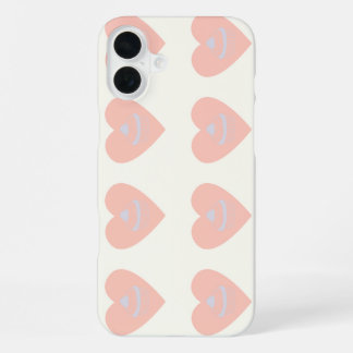 Cupcake weiß rosa iPhone 16 plus hülle