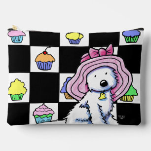 Cupcake Westie Zubehörtasche