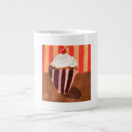 Cupcake with Vanilla Frosting Jumbo-Tasse