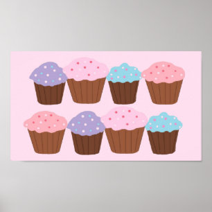 Cupcake-Wonne Poster