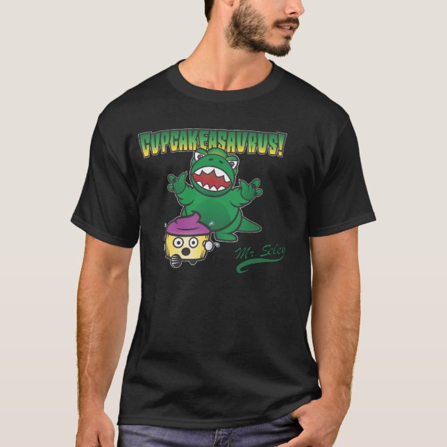 Cupcakeasaurus! T-Shirt (Vorderseite)