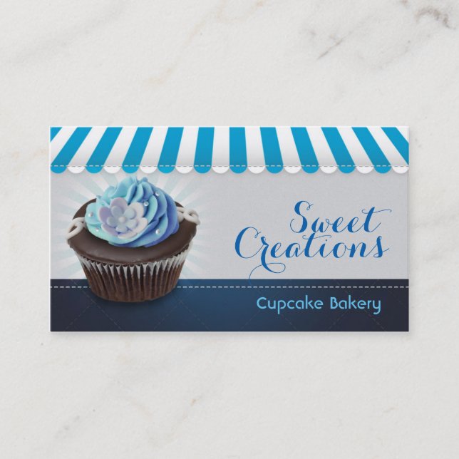 Cupcakes Bakery/Sweet Bakery Desserts/ Visitenkarte (Vorderseite)