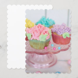 Cupcakes Cake Süßigkeiten Dessert Yum Destiny's De Einladung