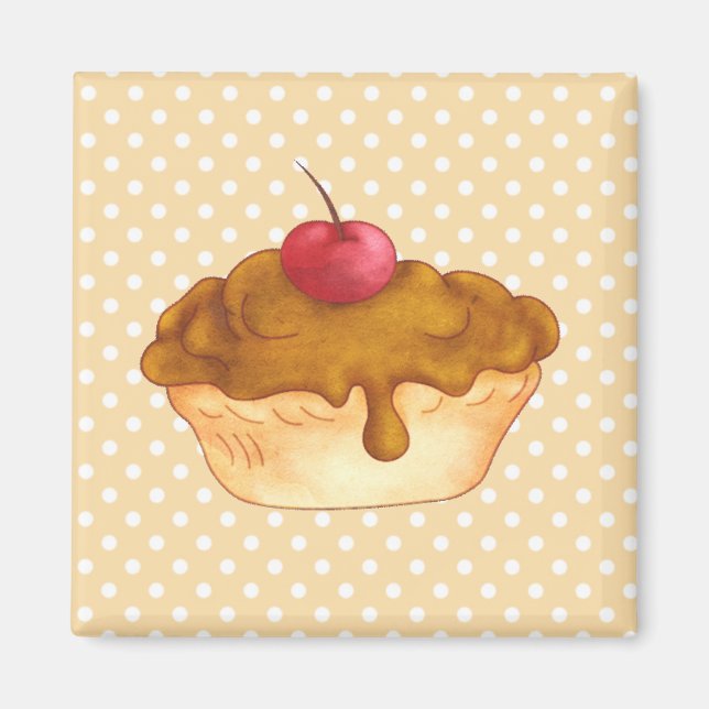 Cupcakes Cakes Konditorei Magnet (Vorne)