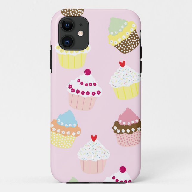 Cupcakes Case-Mate iPhone Hülle (Rückseite)