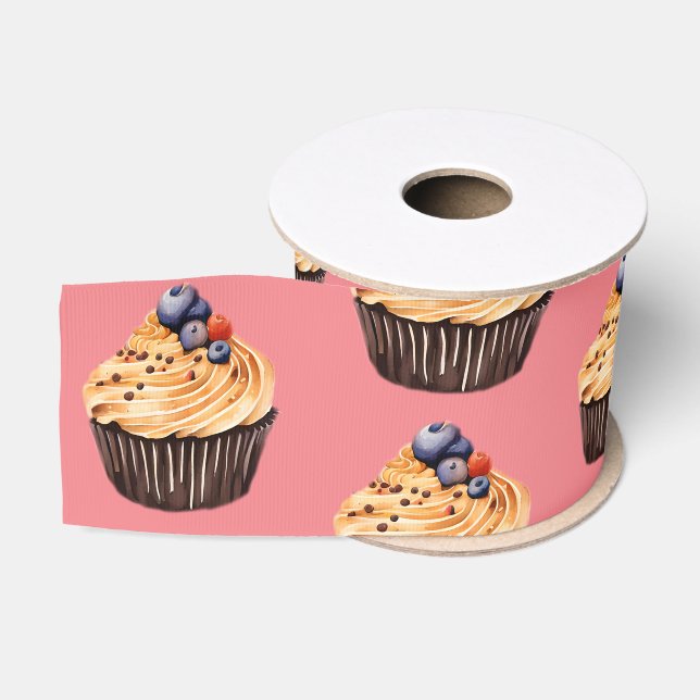 Cupcakes Dessert Heaven Ripsband (Spule)