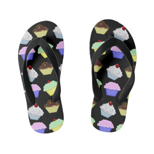 Cupcakes Flip Flops