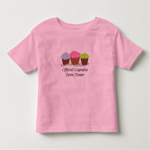 Cupcakes - Geschmack Tester Kleinkind T-shirt